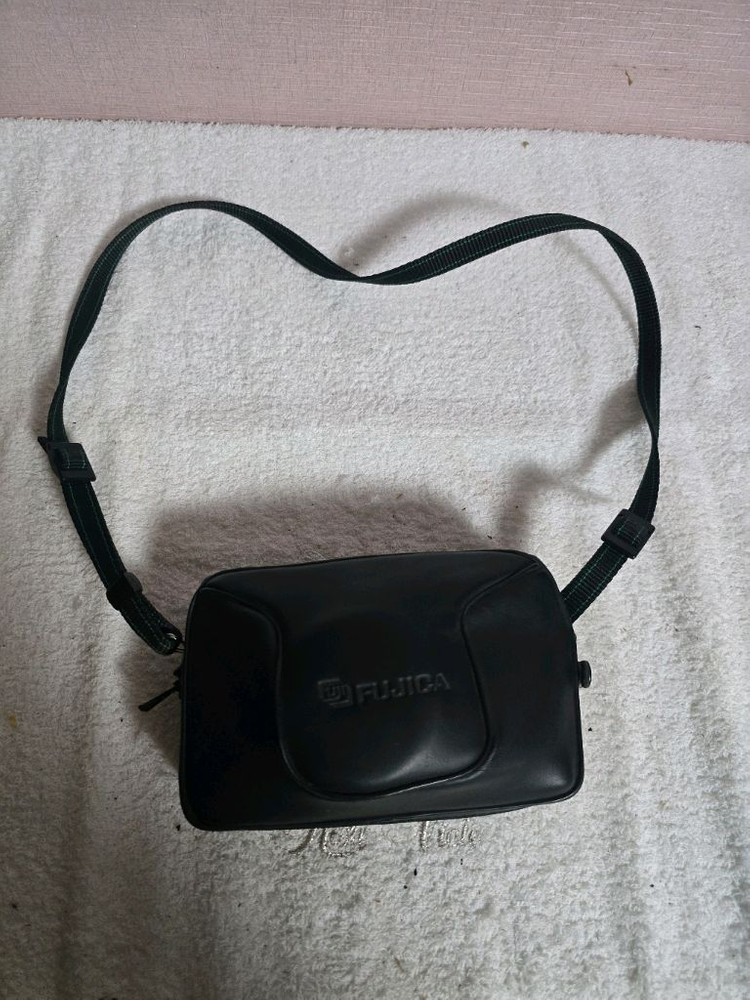 후지카 AUTO-7QD 블랙 필름 카메라 +케이스 이미지