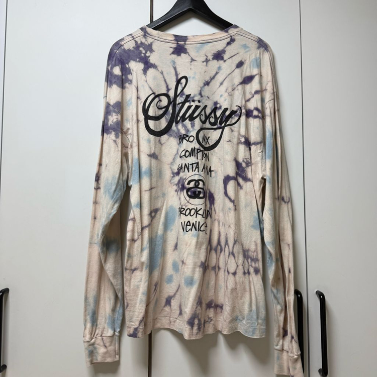 Stussy 타이다이 롱슬리브 XL사이즈 이미지