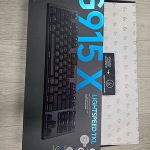 로지텍 하이엔드 게이밍키보드 G915X 이미지