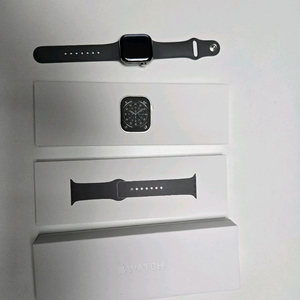 애플워치 11 42mm 티타늄 네츄럴 이미지
