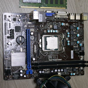 반본체 구형 메인보드+cpu+램 이미지