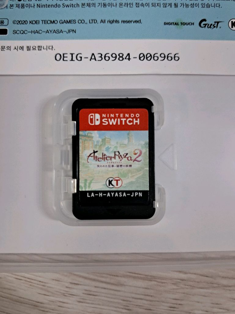 닌텐도 스위치 라이자의 아뜰리에2 이미지