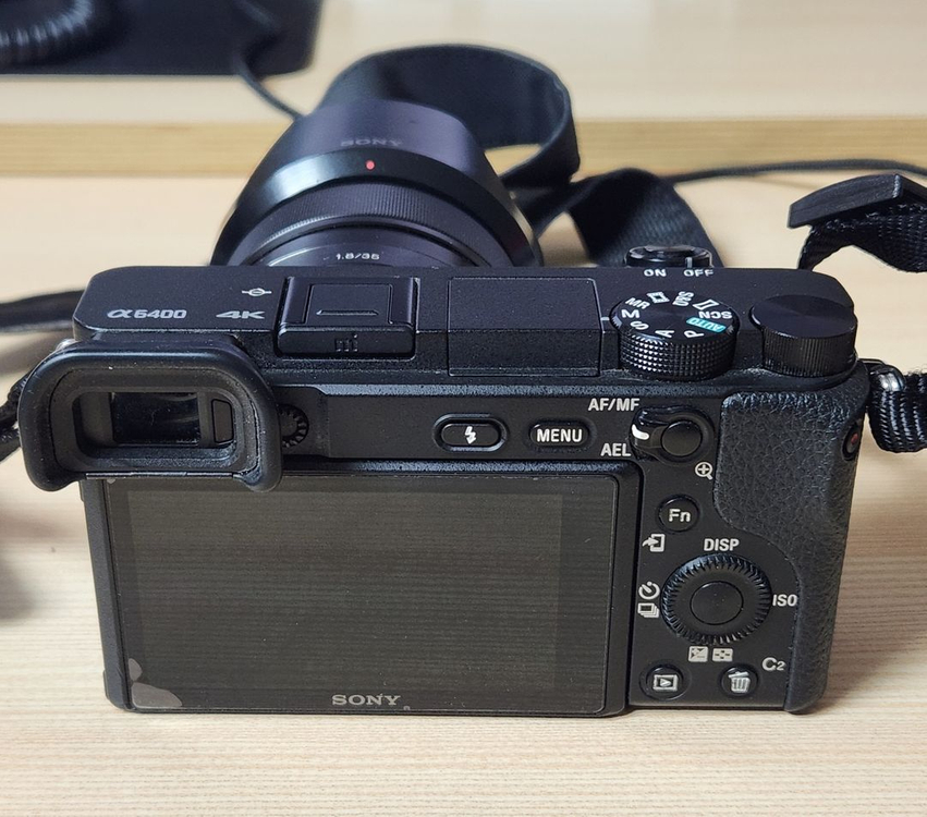(끌올)소니 a6400 바디 + SEL35F18 렌즈 세트 판매합니다 이미지
