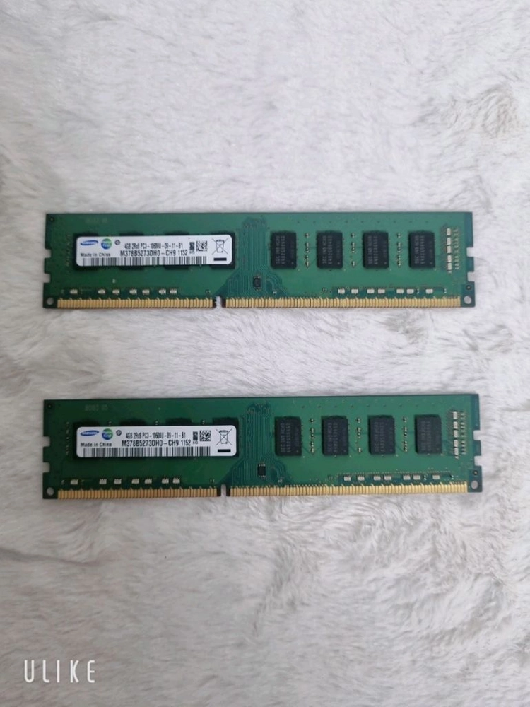 삼성 DDR3 4GB PC3-10600U 램 2개일괄 이미지