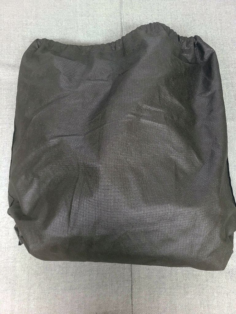 만다리나덕 블랙 가죽 백팩 이미지
