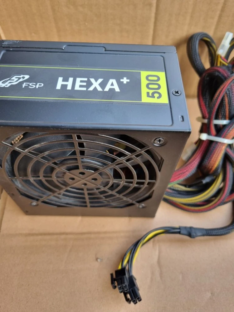 FSP HEXA+ 500w 파워서플라이 이미지