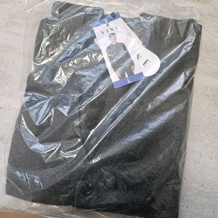 캐시미어 가디건 L 새상품 이미지