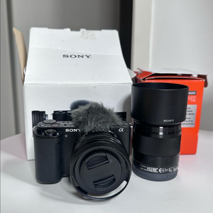 소니 SONY ZV-E10, 번들렌즈, SEL50F18 렌즈 이미지