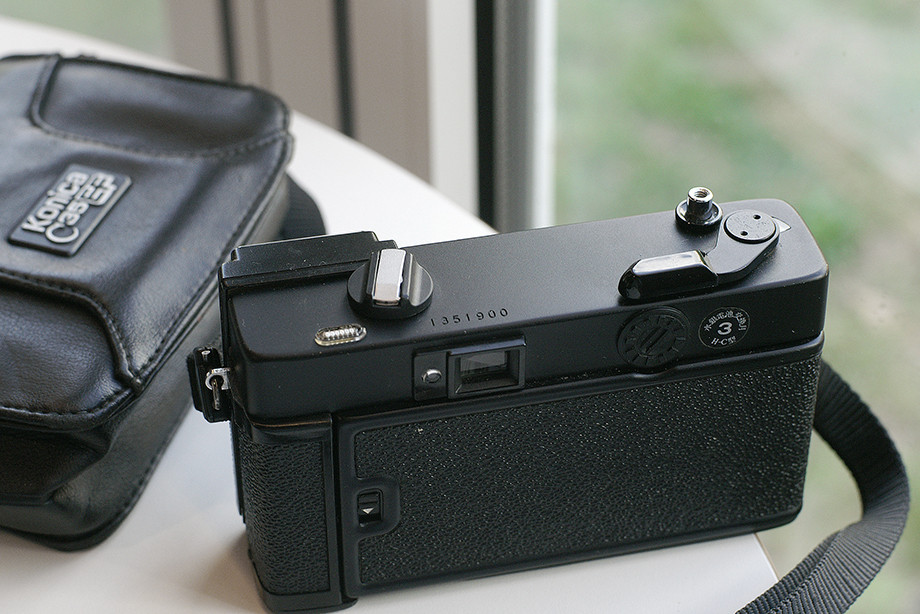 A급 코니카 KONICA C35EF (헥사논38mm 1:2.8)엔디워홀 카메라 팝니다 이미지