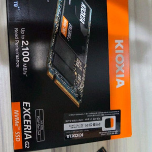 키오시아 KIOXIA EXCERIA G2 1TB (보증기간 27년 6월) 이미지