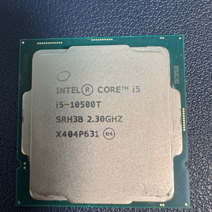 Intel i5-10500T 중고 CPU 팝니다 이미지
