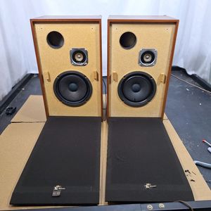 (오버홀)산수이 SANSUI AA-100 빈티지 8인치 중형 스피커/레트로 앤틱 카페 가게 매장 거실 인테리어 이미지