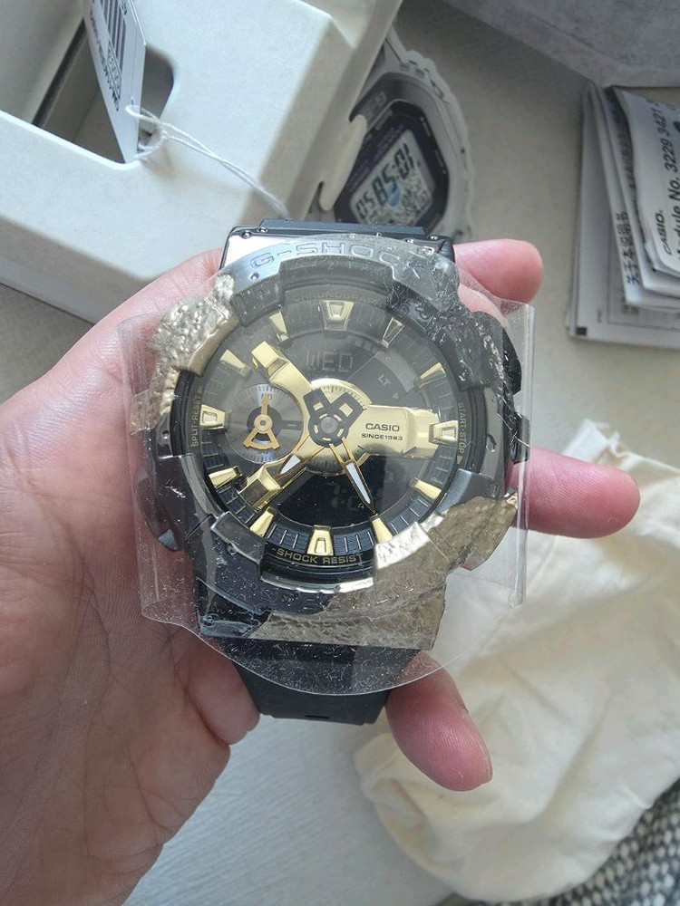 카시오 지샥 G-SHOCK GM-114GEM-1A9JR 40주년 기념 어드벤처러스 스톤 ... 이미지