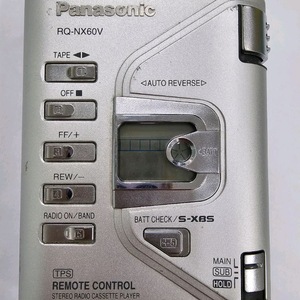 파나소닉 NX-60V 워크맨 라디오 카세트 플레이어 이미지