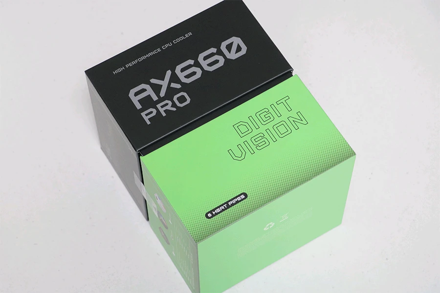 SNOWMAN AX660 PRO ARGB CPU 공랭쿨러 미개봉 이미지