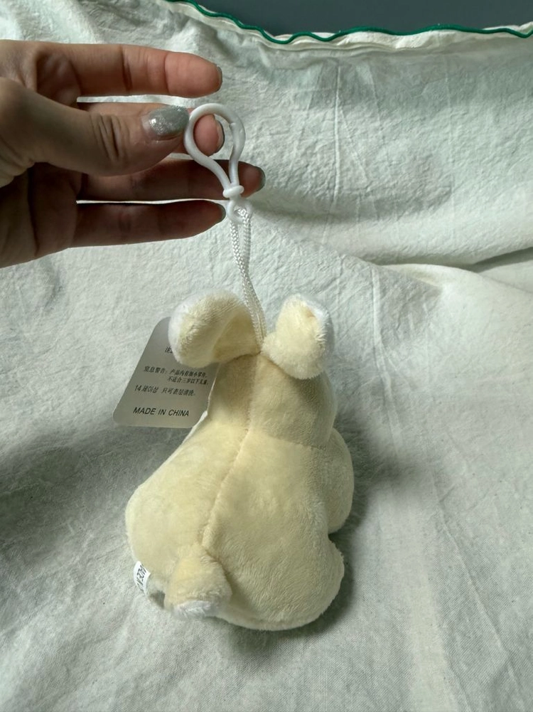토끼인형 키링 이미지