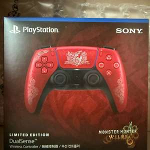 PS5 몬스터헌터 와일즈 듀얼센스 미개봉 이미지