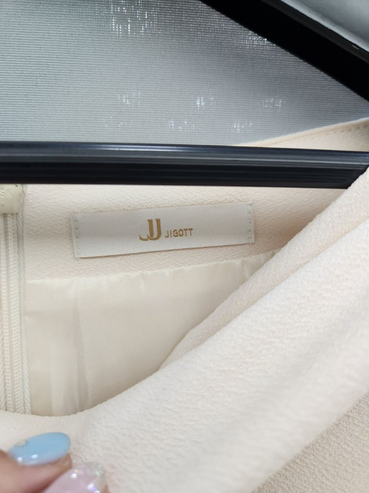 JJ지고트 레이스 반팔 원피스 이미지