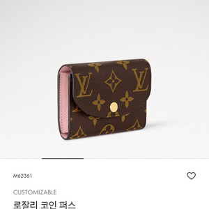 루이비통 여성 반지갑 로잘리 코인퍼스 이미지