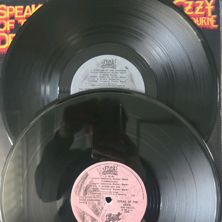 OZZY OSBOURNE - SPEAK OF THE DEVIL 2LP(카피음반) 이미지
