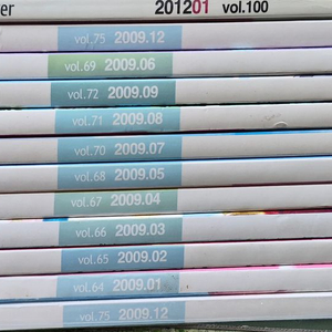 [중고] I LOVE CHARACTER/2009년 1,2,3,4,5,6,7,8,9,12, 2012년 1월호 11권 이미지