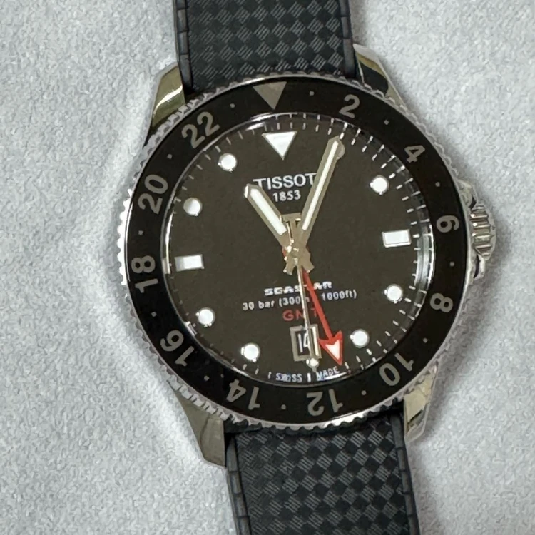 티쏘 씨스타 1000 gmt 40mm, 밀라네즈 스트랩 판매 이미지