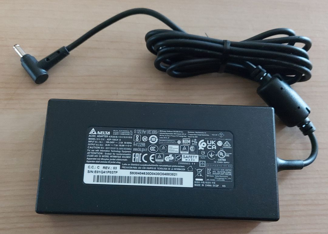 노트북 충전기 20V 7.5A 150W (DELTA ADP-150CH D) 이미지