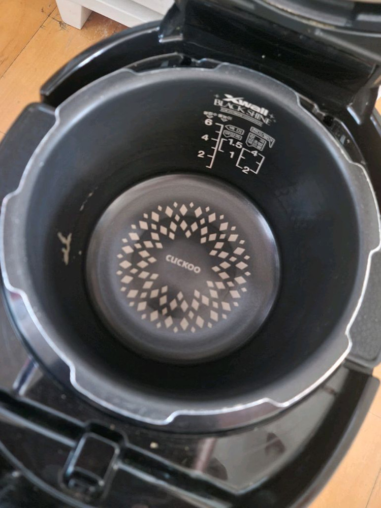 쿠쿠 IH 압력밥솥 블랙페블 HZXB0610FB 6인용 이미지