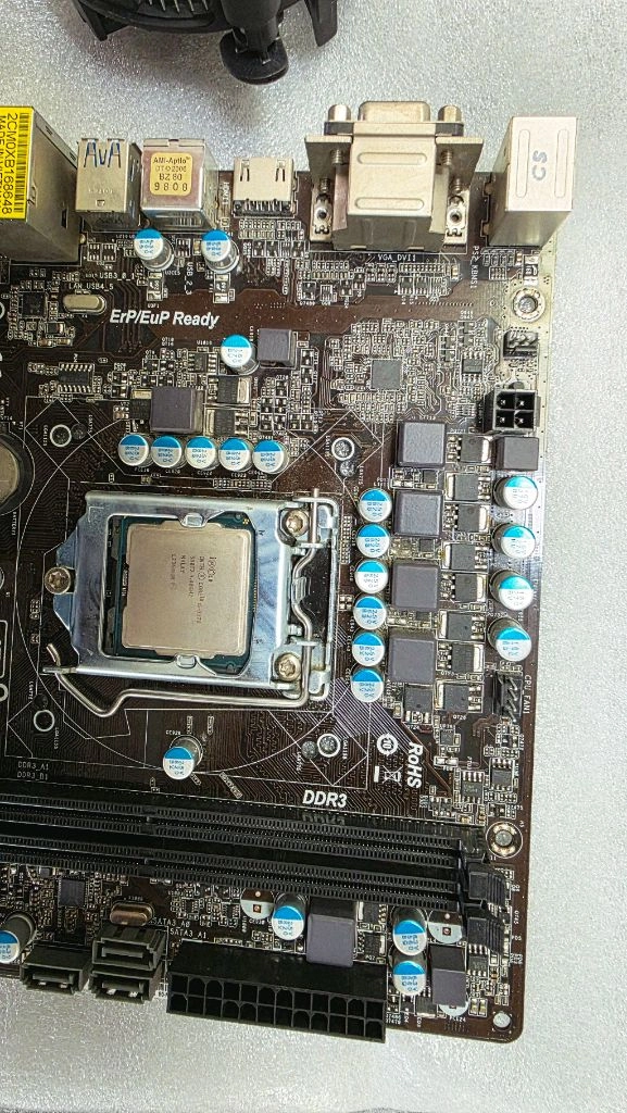 i5 3570 cpu + Asrock B75M 메인보드 이미지