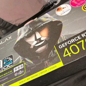 GALAX RTX 4070 Ti 12GB 그래픽카드 이미지