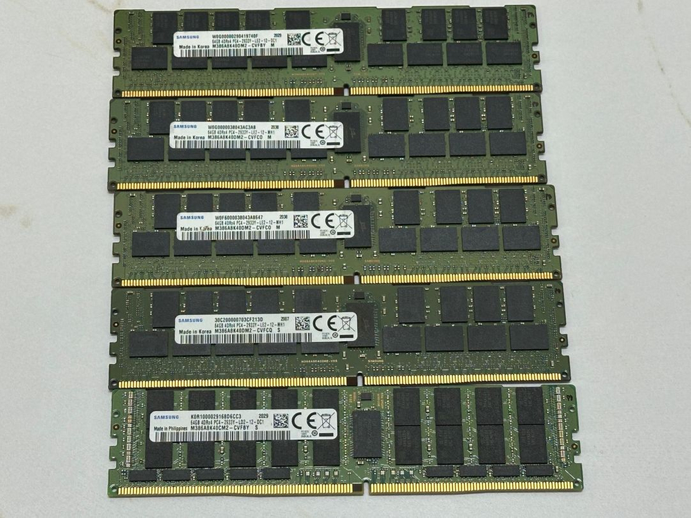 삼성 64GB DDR4-2933 ECC LRDIMM 서버램 4Rx4 이미지