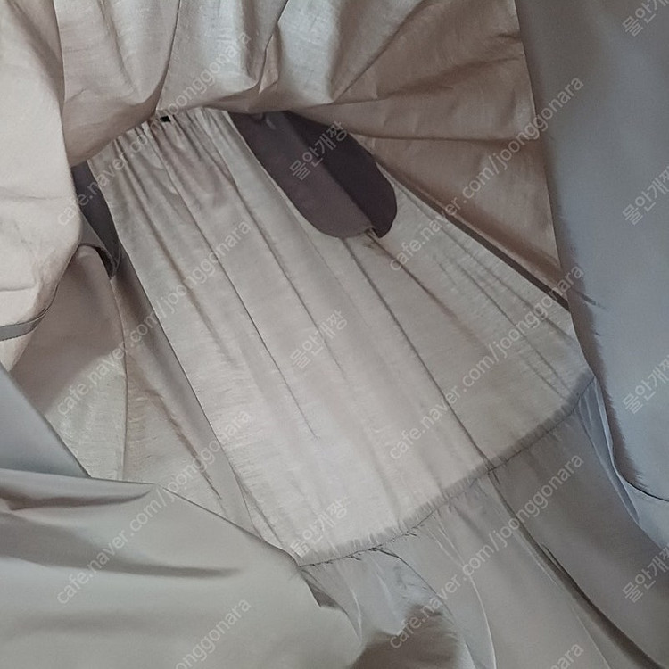 한섬 더스토어 밴딩 롱 플레어 스커트 26 27 28 훌륭 사랑봉봉 이미지