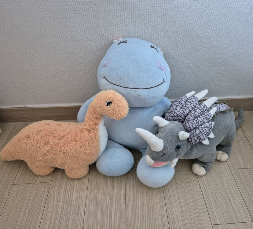 인형세트(짱구,포켓몬, 동물, 공룡등등) 이미지