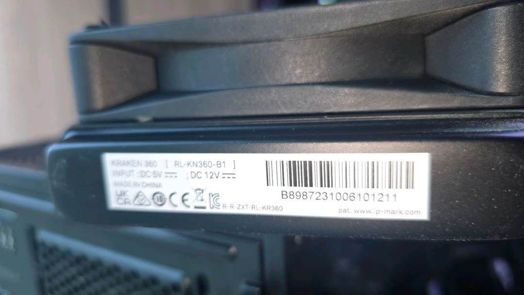 수랭쿨러 크라켄 NZXT Kraken 360 이미지
