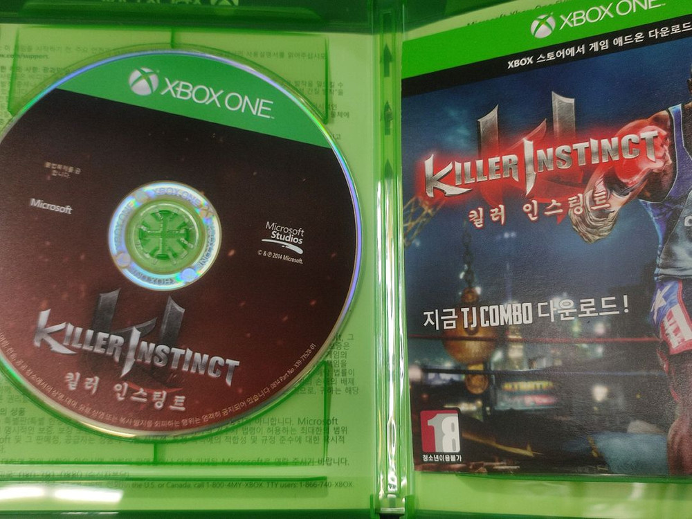 Xbox one 킬러 인스팅트 정발 팝니다 이미지