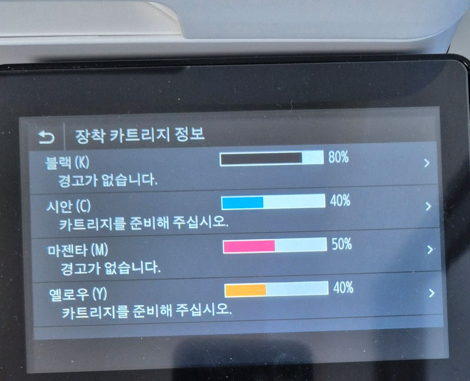 캐논 MF 756 CX 컬러 레이저 복합기 프린터 이미지