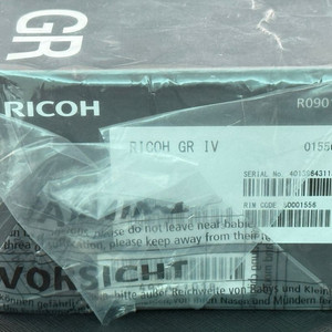 리코 GR4 (RICOH GR Ⅳ) 미개봉 이미지