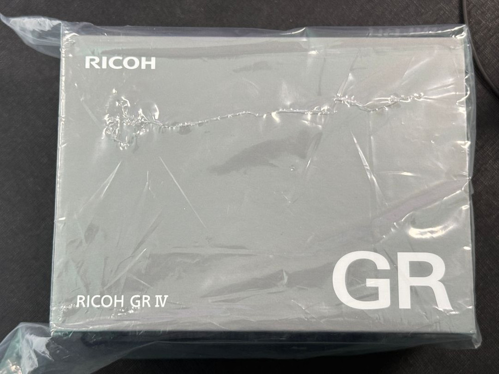 리코 GR4 (RICOH GR Ⅳ) 미개봉 이미지