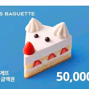 파리바게뜨 모바일 금액권 5만원권 이미지