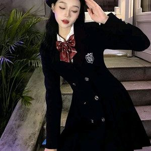 프레피룩 영국교복 정장 자켓 하이틴 졸사 컨셉 대여 이미지