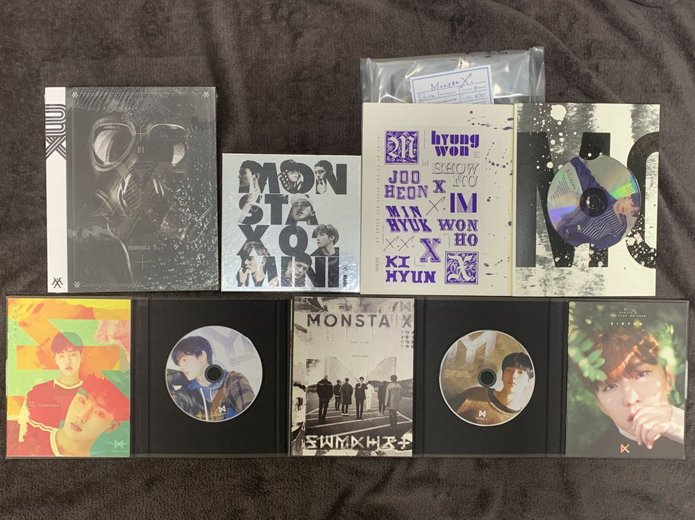 몬스타엑스 2015~2017 앨범 / 일본반 / 미국반 이미지