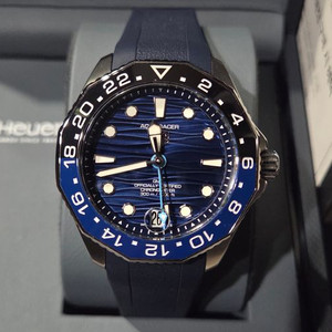 태그호이어 아쿠아레이서 프로페셔널300 GMT (블루 신형, 42mm) 이미지