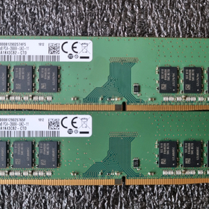 삼성 DDR4 2666v 8GB 2개 (총 16GB) 이미지