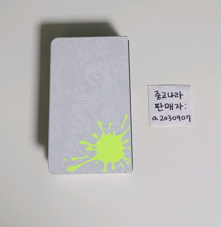 닌텐도 스위치 oled 정품 독 스플래툰 에디션 닌텐도스위치 스위치1 정품독 이미지
