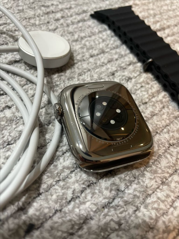 애플워치10티타늄 42mm 내추럴 S급 이미지