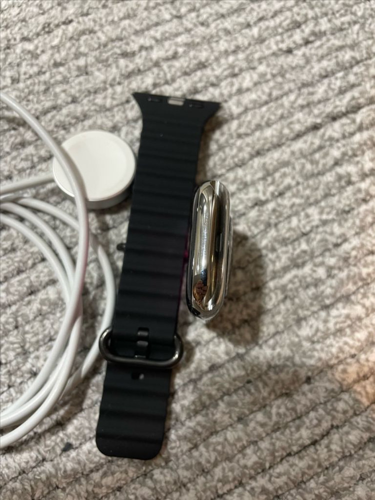애플워치10티타늄 42mm 내추럴 S급 이미지