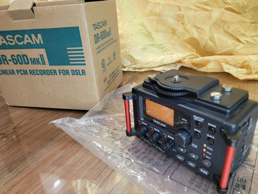 타스캠DR-60DMK2녹음기 리니어PCM레코더ASMR야외촬영 전문 이미지
