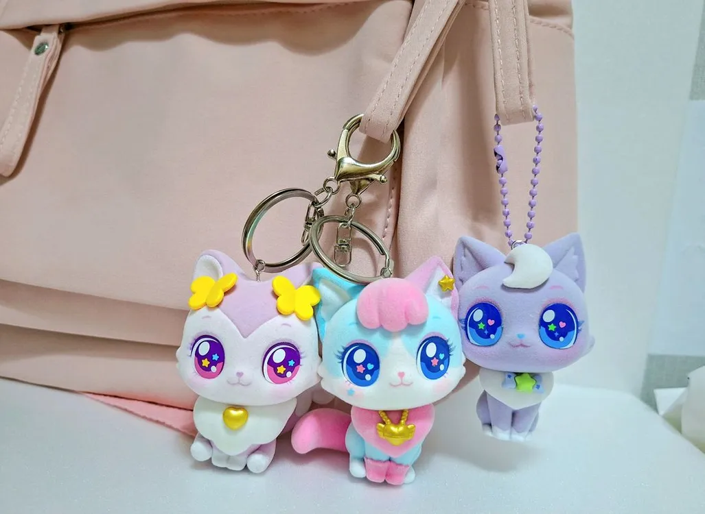 (상태깨끗)캐치 티니핑 고양이 키링 판매해요 이미지