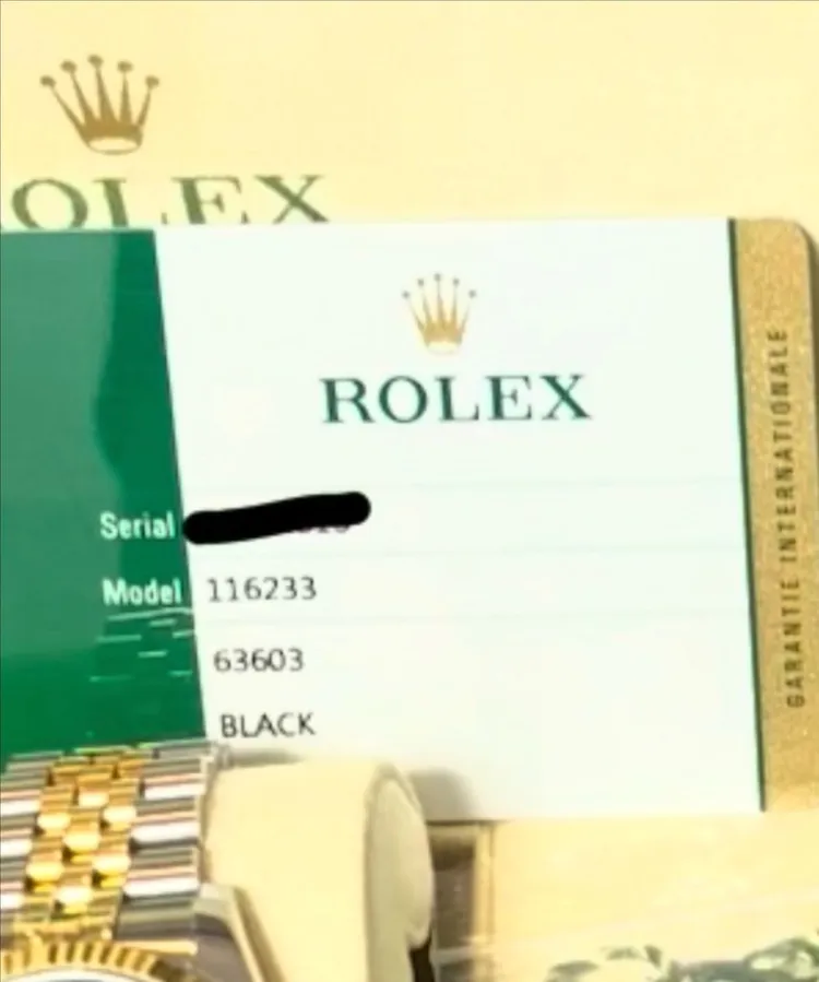 롤렉스 데이저스트36 116233검판 바 판매합니다 이미지