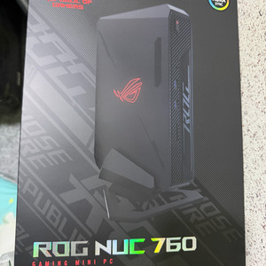 ASUS ROG NUC 14 Enthusiast (RTX 4060) 게이밍 미니 PC 풀박스 판매 이미지